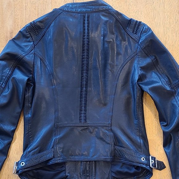 Diesel Racer Style Leather Jacket - Picture 7 of 7